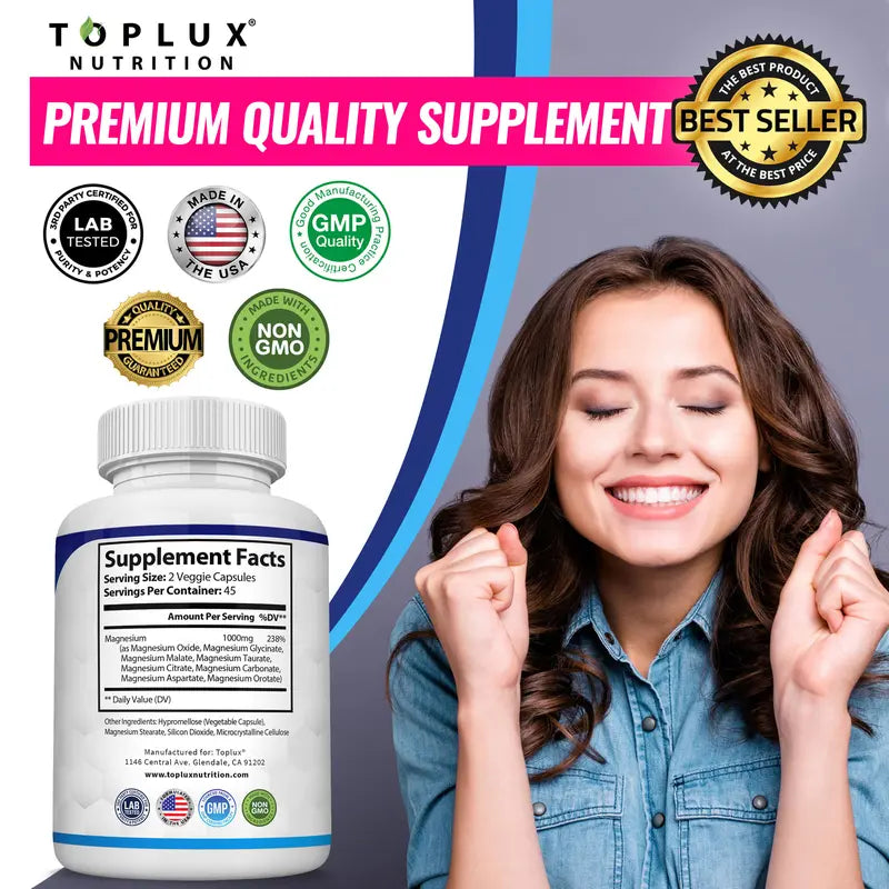 Toplux Magnesium Complex 1000mg